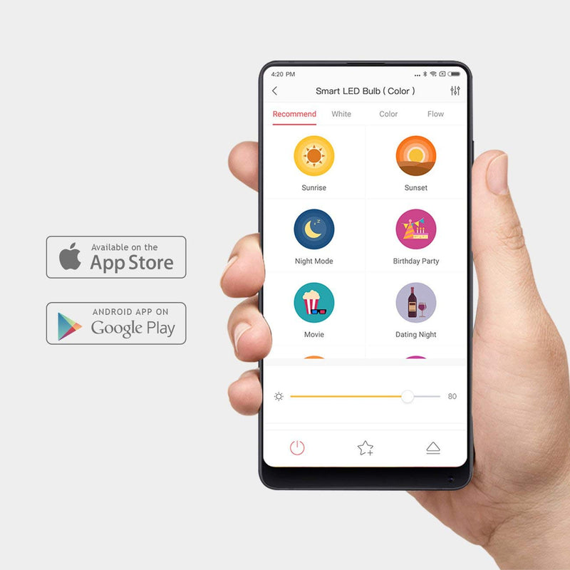 Xiaomi Mi LED Smart Light Bulb White and Color